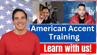 Practice The American Accent With Us! 🇺🇸 :  American English Speaking Practice