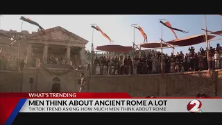 TikTok trend exposes men's fascination with Ancient Rome