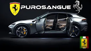2024 Ferrari Purosangue For the first time,  SUV design from Ferrari