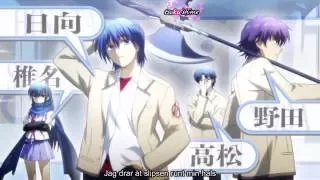 Angel Beats! Opening creditless HD 1080p Swedish version