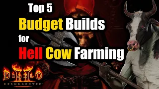 5 Budget Builds you can farm Hell Cow Level with - Diablo 2 Resurrected