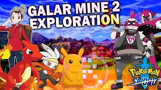 RON And HOP Got Into Double Fight With Team Yell In Galar Mine 2 | Pokemon Swords And Shields