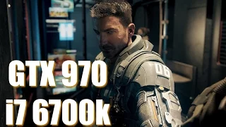 Call of Duty Black Ops III Campaign GTX 970 OC & i7 6700k | 1080p Maxed Out | FRAME-RATE TEST