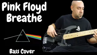 Pink Floyd- Breathe- Bass Cover (with Precision Bass Roger Waters Style)