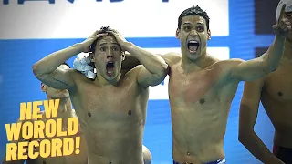 O DIA EM QUE A NATAÇÃO DO BRASIL CONQUISTOU O MUNDO | 4x200 LIVRE RECORDE MUNDIAL Hangzhou 2018