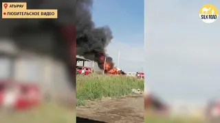 Взрыв в Атырау