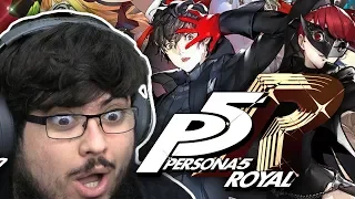 PERSONA 5 THE ROYAL GAMEPLAY TRAILER REACTION