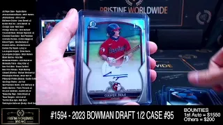 #1594 - 2023 BOWMAN DRAFT 1/2 CASE #95