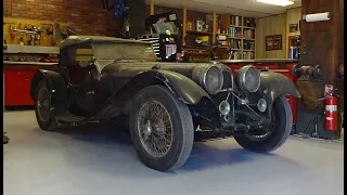 1938 SS Jaguar 100 3 ½ Litre SS100 UNCOVERED After 60 Years ! on My Car Story with Lou Costabile