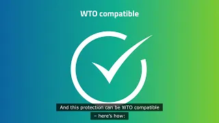 CBAM, ETS & export solutions - Why it's WTO compatible