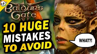 BG3 - Don't Make These HUGE Mistakes!