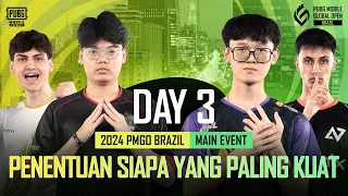 [ID] 2024 PMGO Brazil Main Event | Day 3 | PUBG MOBILE Global Open Brazil