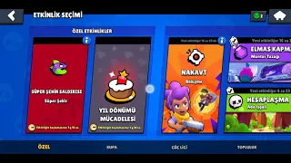 Brawl Stars Yıl Dönümü Mücadelesi 9 Maç kazanan Bedava Mega Kutu Kazanacak 🎉