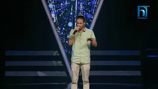 Ronish Shrestha "Ma Pathar Ko Devata" The Voice of Nepal Season 4 - 2022