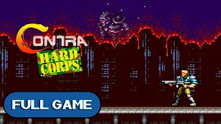 Contra: Hard Corps - SEGA Genesis Mega Drive Longplay