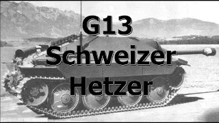 G13 Schweizer Hetzer (Benziner gegen Diesel) | Schweizerisches Militärmuseum