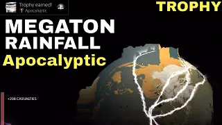 Megaton Rainfall : How to Destroy Earth -  Apocalyptic Trophy!!!!