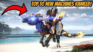 Top 10 NEW Horizon Forbidden West Machines Ranked