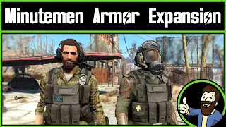 Fallout 4 Mod Throwback: Militarized Minutemen - Uniforms Patches and Insignia Addon