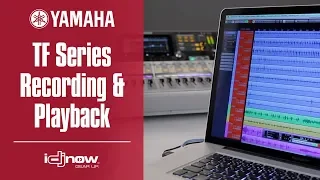 Yamaha TF Series Digital Mixer Tutorial Recording and Playback