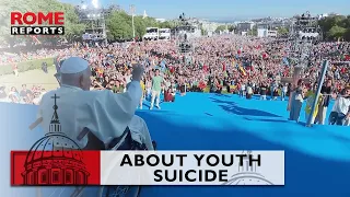 Pope Francis reveals he spoke to a young man about suicide during World Youth Day