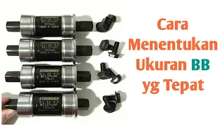 Cara Menentukan Ukuran BB Bottom Bracket yang Tepat Sesuai Beserta Cara Membaca Ukurannya