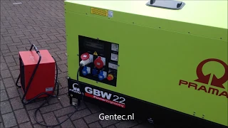 Pramac GBW22 Yanmar Generator 1500 rpm