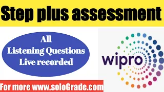 Step plus assessment Listening Questions | Step Plus Assessment 2023