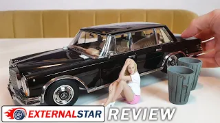 Mercedes-Benz 600 SWB W100 1963 black 1:18 KK Scale Unboxing and Review