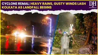 Cyclone Remal Updates: Heavy rains, gusty winds lash Kolkata as landfall begins