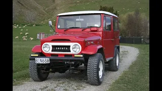 1973 Toyota FJ40 - Walk Around and Start Up