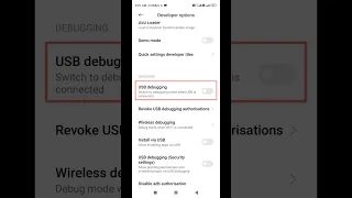 How to connect USB mobile otg | usb debugging #shorts