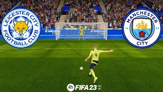 Premier League | LEICESTER CITY vs MANCHESTER CITY | [Penalty shootout] FIFA 23