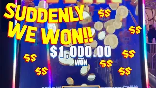 INSANE CHA-CHING JACKPOT!! VegasLowRoller on Cha-ching and Mighty Cash Slot Machine!!