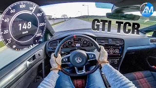 2019 Golf GTI TCR (290hp) - 0-100 km/h LAUNCH Control🏁