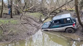 Pajero Pinin Io (TR4) na Cobra Lajtowy Puchar 4x4 2024 Góra Kalwaria WALKA nic ciekawego nuda