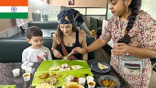 VEGETARIAN INDIAN FOOD TOUR!! | Eating the Authentic Indian way!