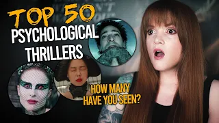 TOP 50 GREATEST PSYCHOLOGICAL THRILLERS OF ALL TIME | Spookyastronauts