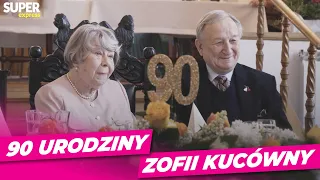 Zofia Kucówna spędziła 90. urodziny w domu opieki. Miała łzy w oczach