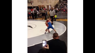 Wrestling 8 Year Old girl phenom hurts boy 10 seconds of her match