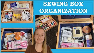 Organizing My Sewing Box | Sewing Basket