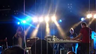 A piece of Jagwar Ma performing Come Save Me // Four live at Metropolis Festival 2014