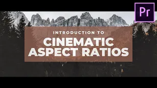 WIDESCREEN LETTERBOXING: How to add CINEMATIC 21:9 ASPECT RATIOS THE RIGHT WAY| PREMIERE PRO CC 2020