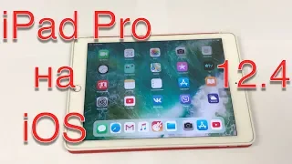 Работа iPad Pro на iOS 12.4. Не плохо, но...