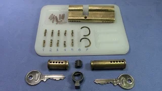(picking 289) Asec euro cylinder picked and explored - how to turn the cam after the lock is picked