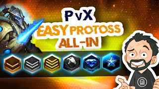 StarCraft 2 - PvX - EASY Protoss All-In! Beginner Build Order!