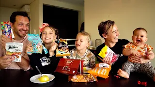 The Swedish Family try Candy from Portugal