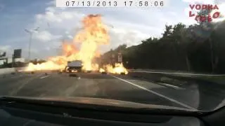 Car Crash Compilation HD #31   Russian Dash Cam Accidents NEW JULY 2013