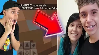 ROBIN HOOD INVADIU O MUNDO DO INSCRITO E ELE XINGOU MINHA MÃE NO MINECRAFT!!