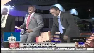 Jeff Koinange Live: 'Retired President Moi' teaches Jeff how to dance